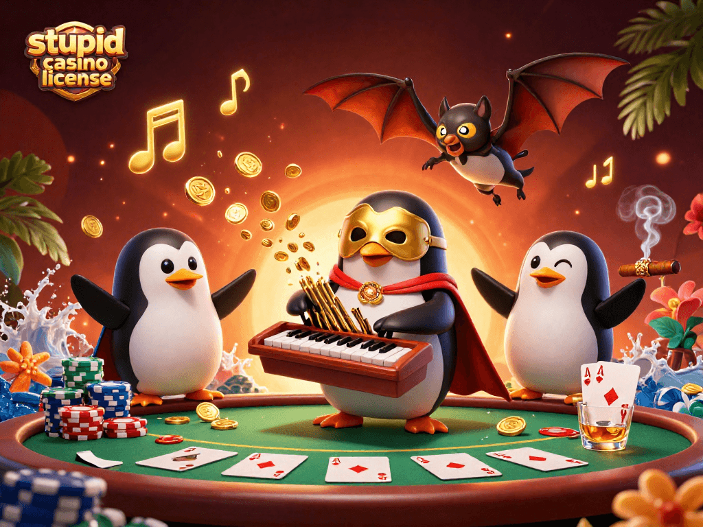 Vérifiez la sécurité de la licence Stupid Casino avec une ambiance de jeux captivants.